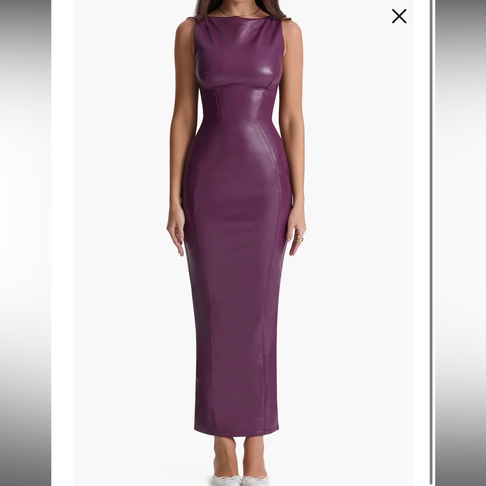 House of CB Purple Maxi Dress